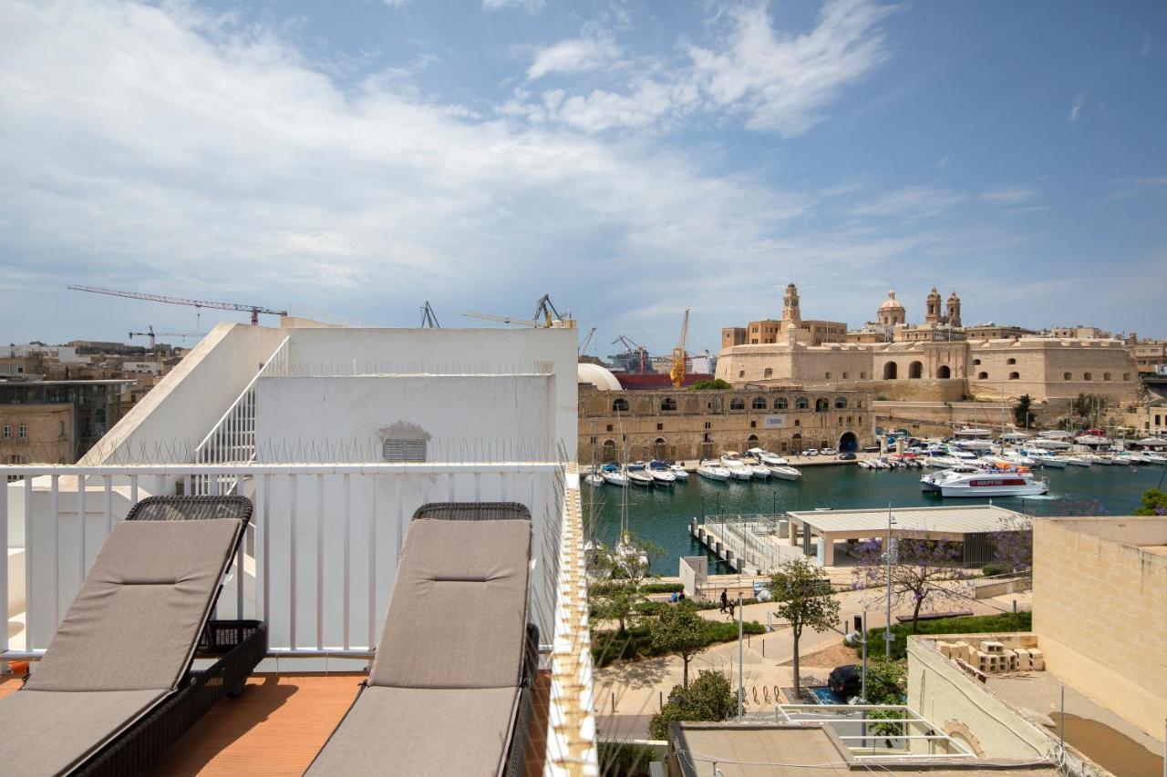 Traditional & Modern Maltese Townhouse - Rooftop Terrace And Sea Views, Close To Birgu Waterfront Cospicua Экстерьер фото