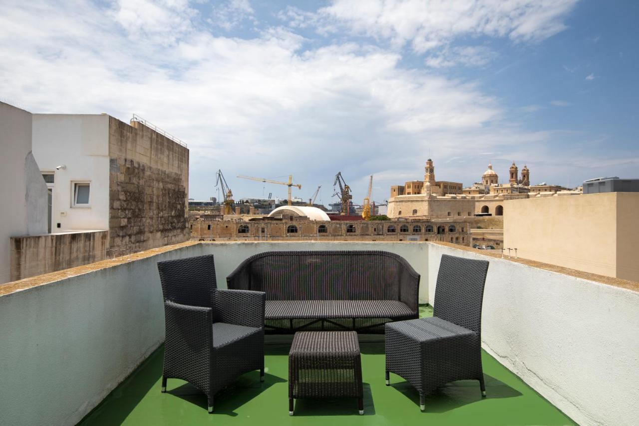 Traditional & Modern Maltese Townhouse - Rooftop Terrace And Sea Views, Close To Birgu Waterfront Cospicua Экстерьер фото