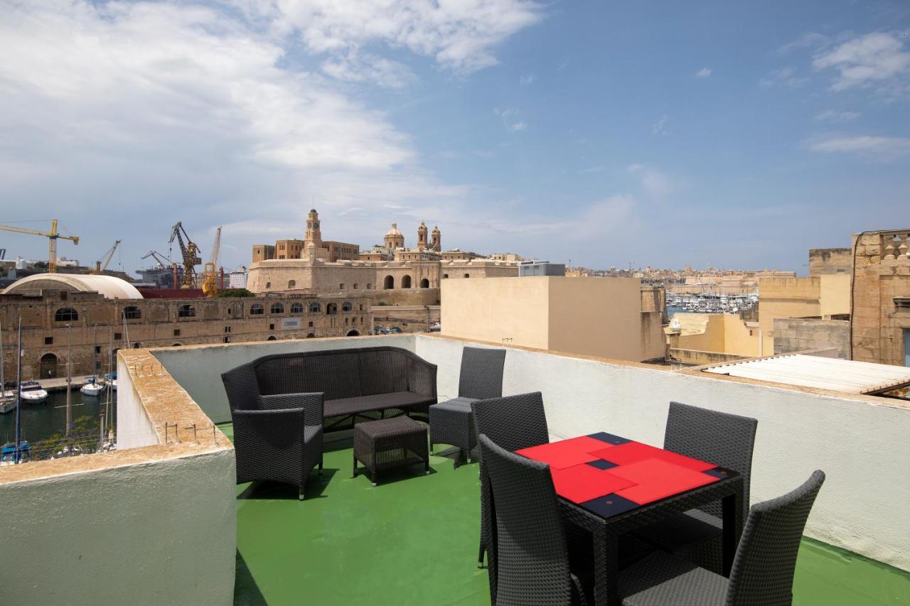 Traditional & Modern Maltese Townhouse - Rooftop Terrace And Sea Views, Close To Birgu Waterfront Cospicua Экстерьер фото