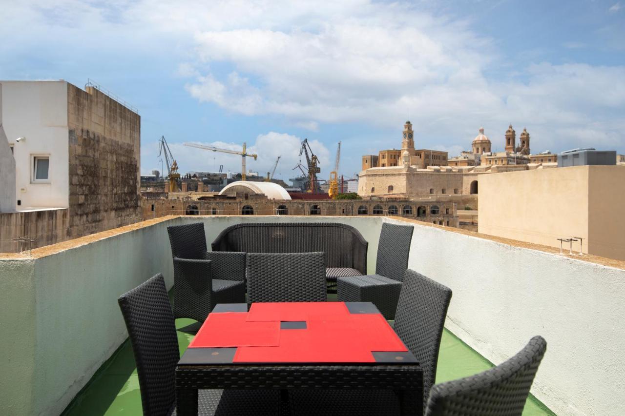 Traditional & Modern Maltese Townhouse - Rooftop Terrace And Sea Views, Close To Birgu Waterfront Cospicua Экстерьер фото